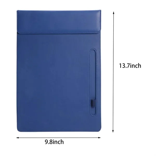 Executive A4 Leather Clipboard With Pen Slot