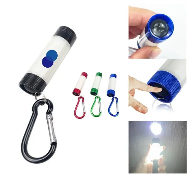 Retractable Keychain Flashlight Mini Torch