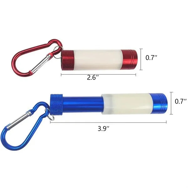 Retractable Keychain Flashlight Mini Torch