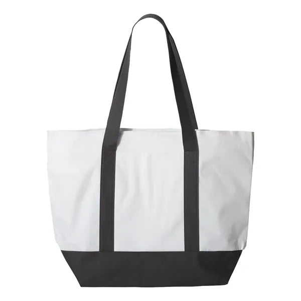 Liberty Bags Bay View Giant Zippered Tote