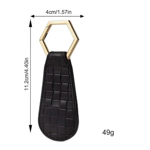 Leather Magnetic Hat Clip for Travel on Bag, Carry Cap