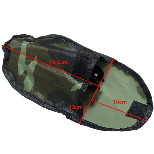 4 in 1 Folding Shovel & Pick, Steel Spade with Serrated Edge