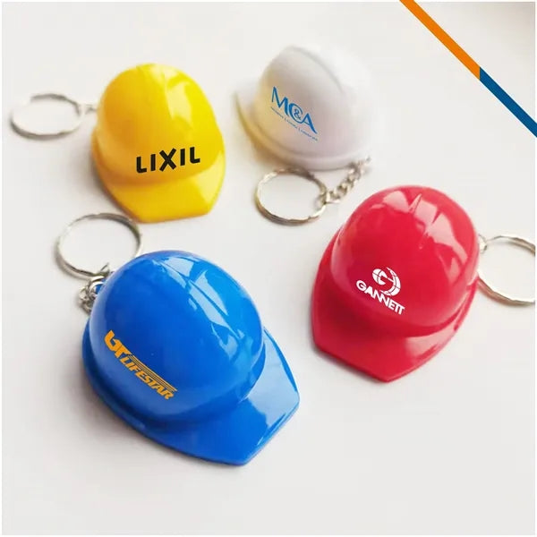 Popik Hard Hat Bottle Opener Keychain