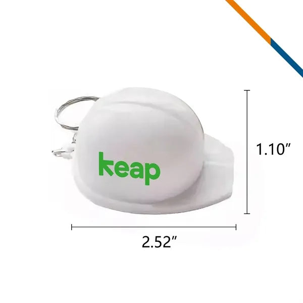 Popik Hard Hat Bottle Opener Keychain