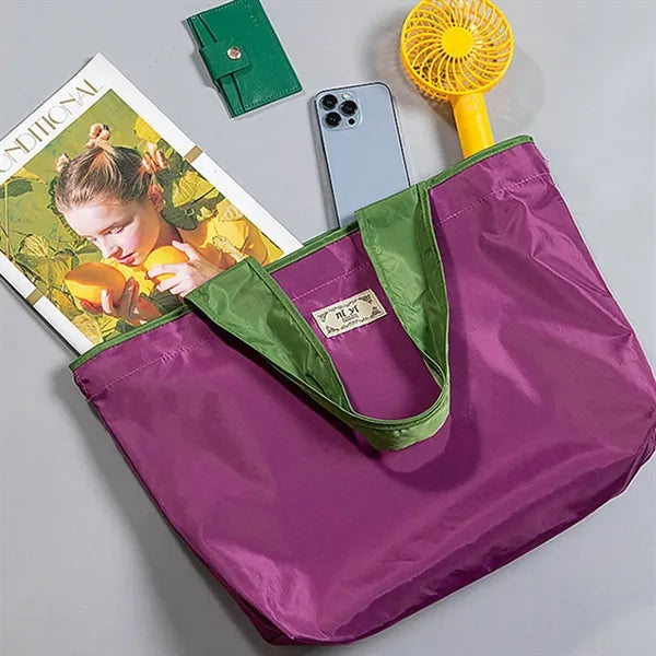 Large Drawstring Eco-Friendly Supermarket Shopping Bag