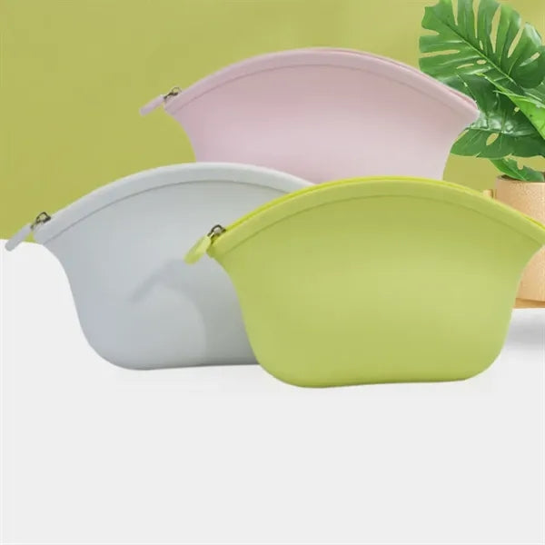 Small Silicone Makeup Cosmetic Bag