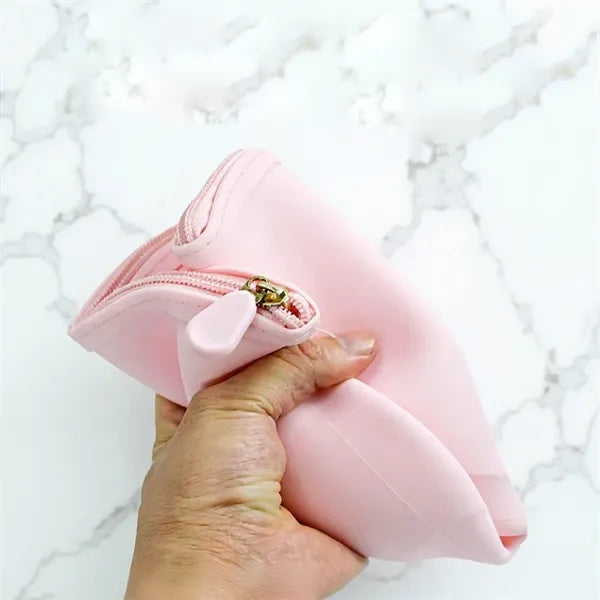 Small Silicone Makeup Cosmetic Bag
