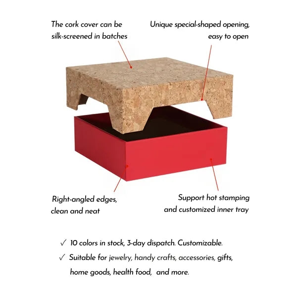 Eco-friendly Cork Gift Box