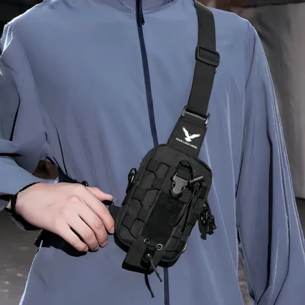 Tactical Sling Bag Waterproof Crossbody Pack Outdoor