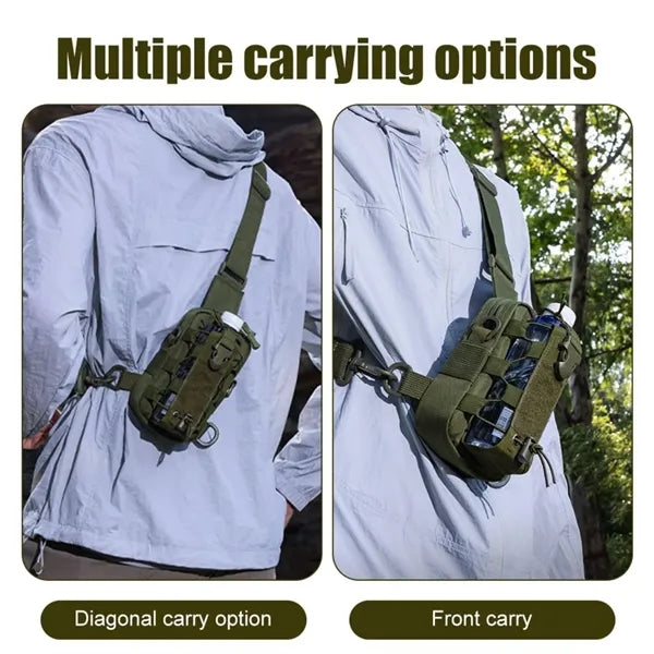Tactical Sling Bag Waterproof Crossbody Pack Outdoor