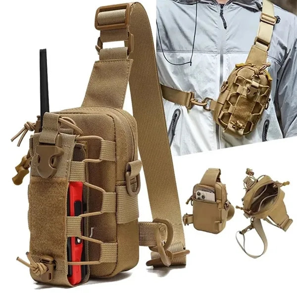 Tactical Sling Bag Waterproof Crossbody Pack Outdoor