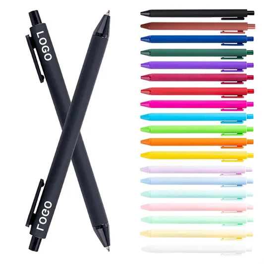 Logo Macaron Gel Ink Ballpoint Pen