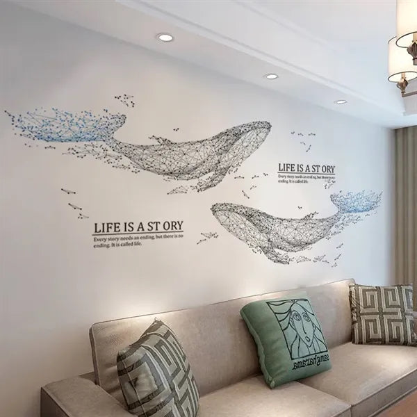Creative and personalized room decorative wall stickers