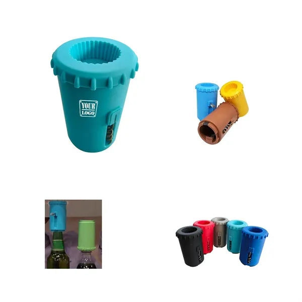3 in 1 Magnetic Press Bottle Opener