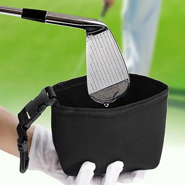 Golf Club Ball Cleaning Waterproof Pouch Bag Gear