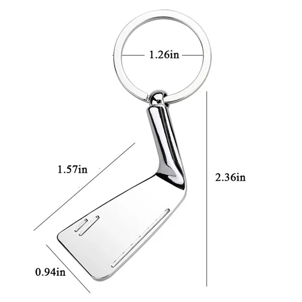 Logo Golf Keychain