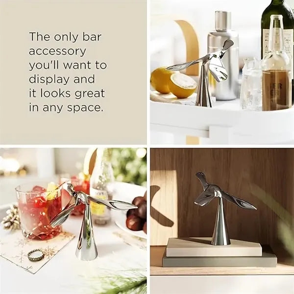 Metal Bird Balancing Bottle Opener