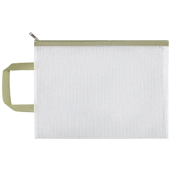 A4 Waterproof Mesh Zipper Bag
