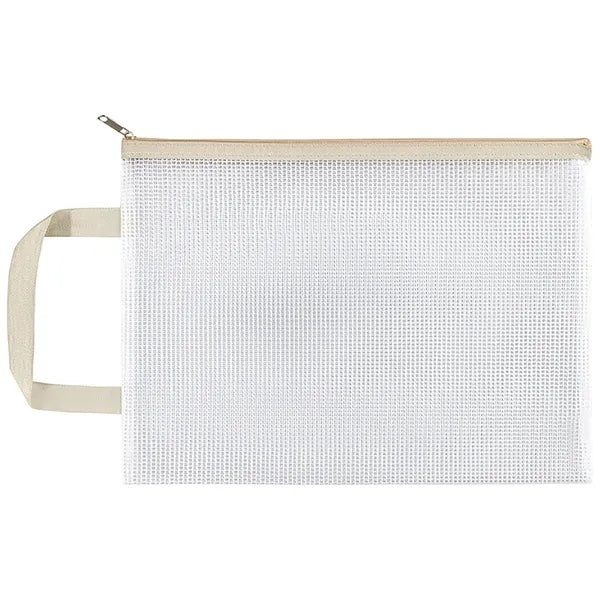 A4 Waterproof Mesh Zipper Bag