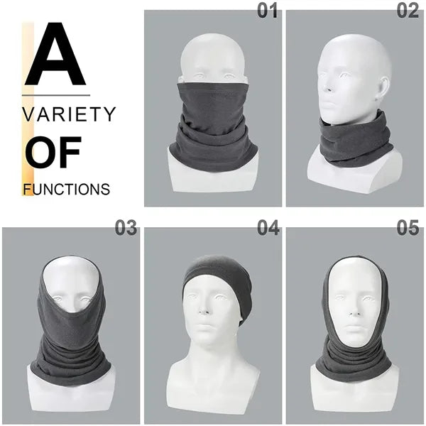 Fleece Neck Warmer Gaiter Windproof Face Covering