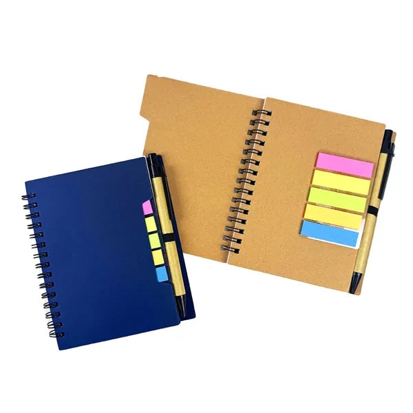 Multifunctional Notebook With Sticky Notes