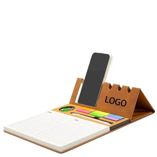 Multifunctional Magnetic Folding Notebook