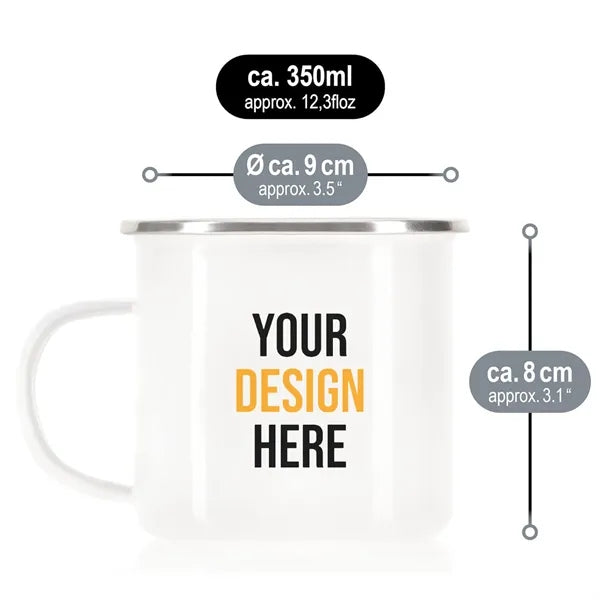 Stainless Steel Enamel Drinking Cup