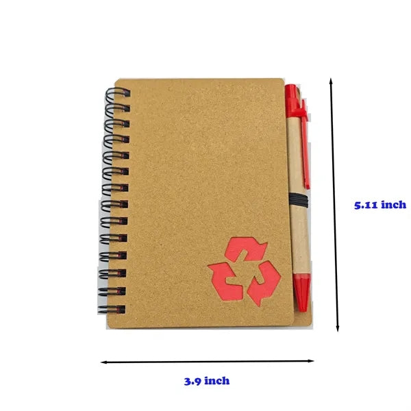 Compact Sticky Notepad with Pen