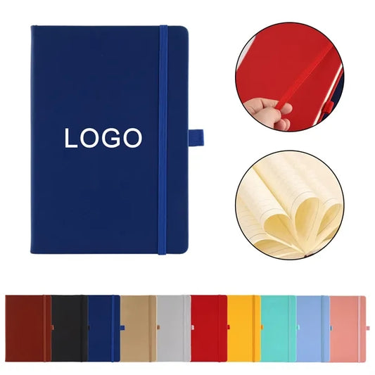 A5 Notebook with Pen Loop Strap
