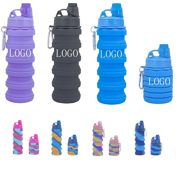 Sports folding water cup