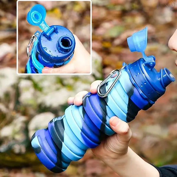 Sports folding water cup