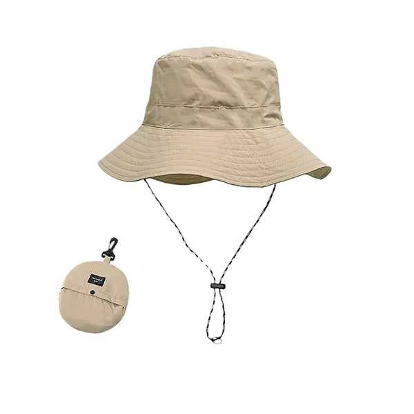 Foldable Bucket Hat Packable Quick Dry Outdoor Sun Hat
