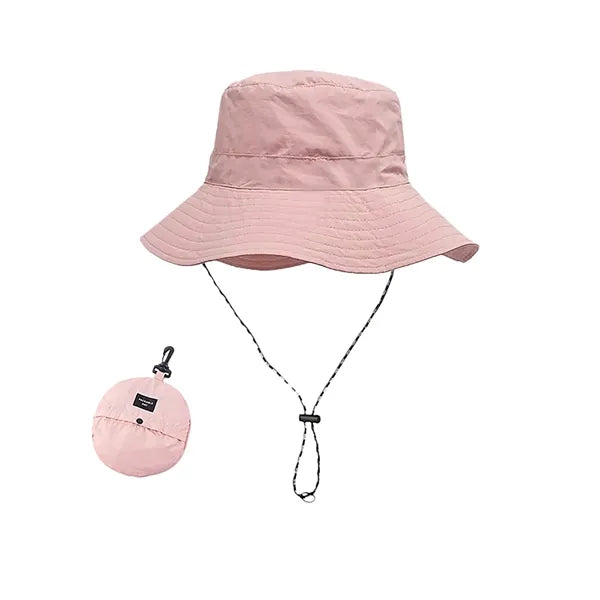 Foldable Bucket Hat Packable Quick Dry Outdoor Sun Hat