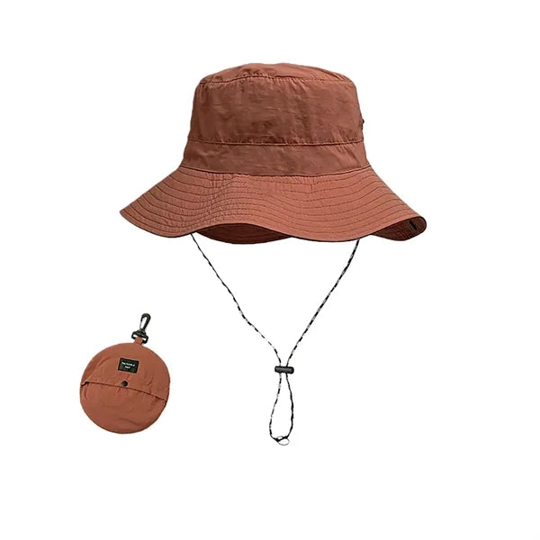 Foldable Bucket Hat Packable Quick Dry Outdoor Sun Hat