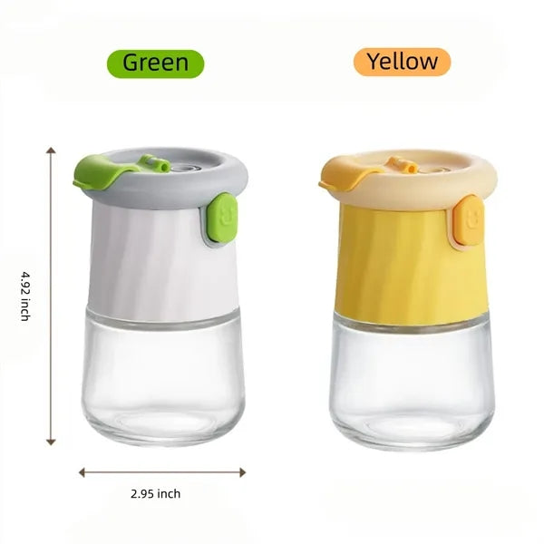 Quantity-Adjustable Seasoning Container