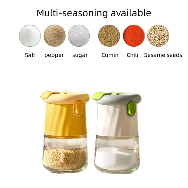 Quantity-Adjustable Seasoning Container