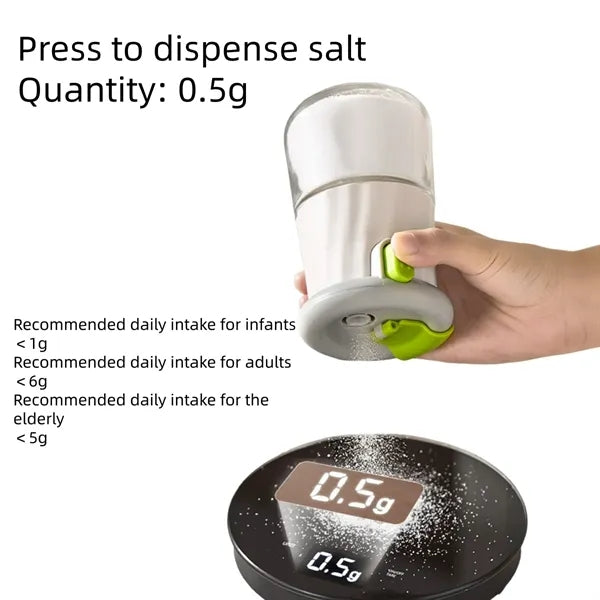 Quantity-Adjustable Seasoning Container