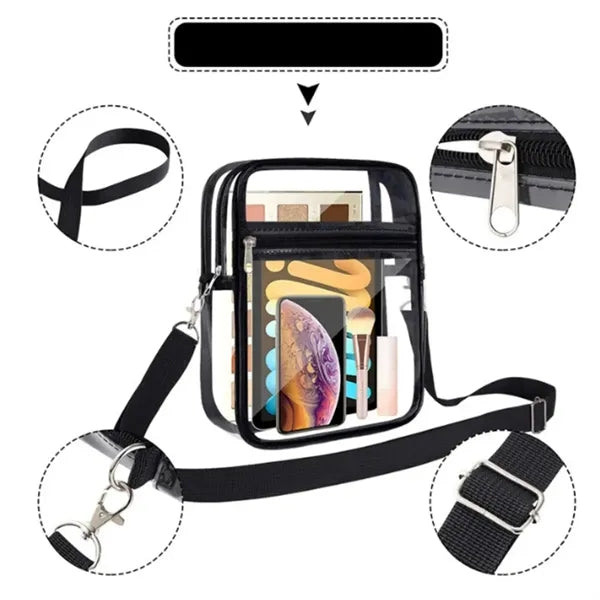 Transparent Crossbody Bag