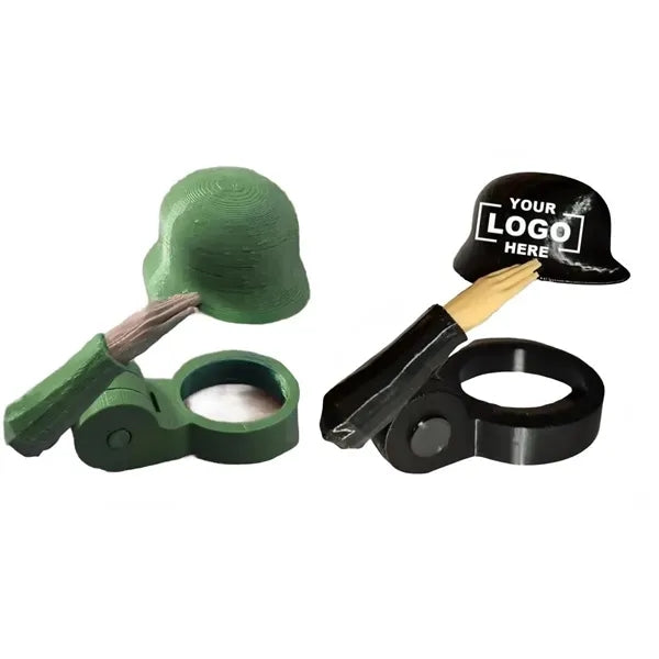 Soldier Salute Art Beer Bottle Cap