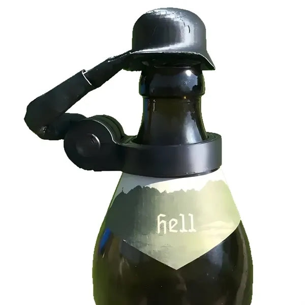 Soldier Salute Art Beer Bottle Cap