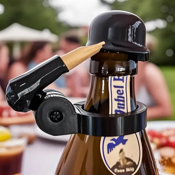 Soldier Salute Art Beer Bottle Cap