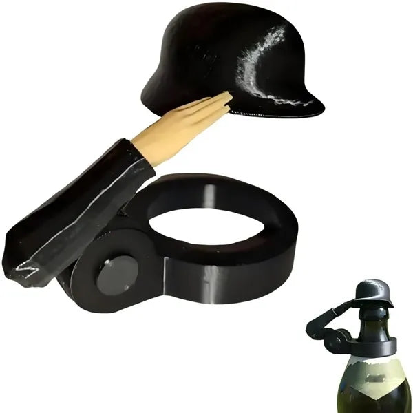 Soldier Salute Art Beer Bottle Cap