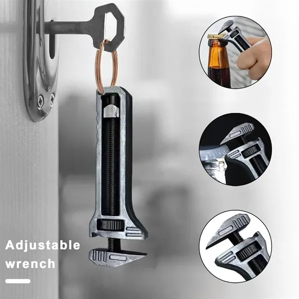 Alloy Multifunctional Keychain Bottle Opener