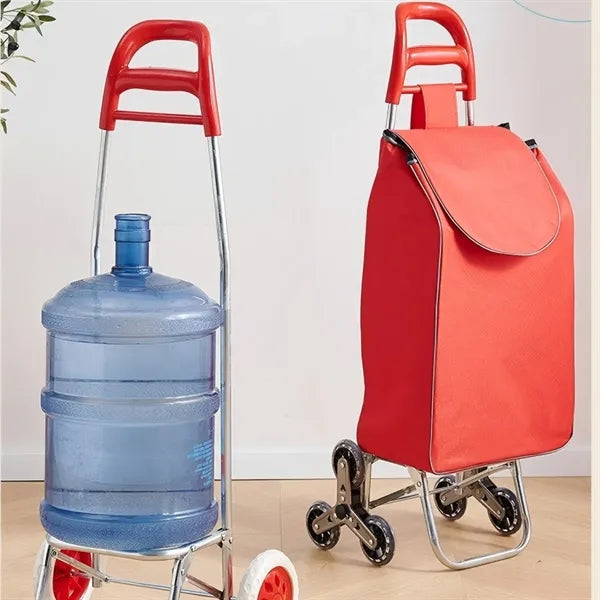Elderly-Friendly Portable Shopping Trolley