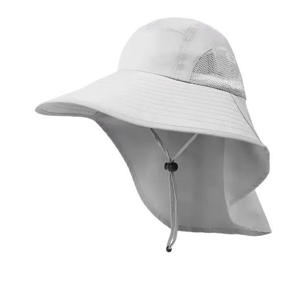UPF50+ Sun Bucket Hat Breathable Mesh Outdoor Protection