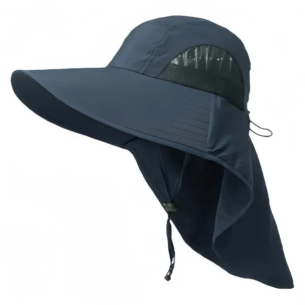 UPF50+ Sun Bucket Hat Breathable Mesh Outdoor Protection