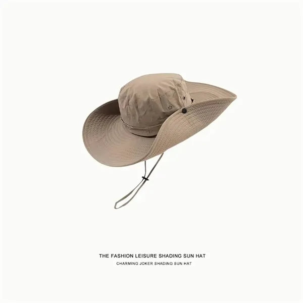 Wide Brim Sun Hat Bucket Outdoor Leisure Protection Hiking