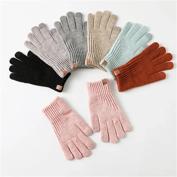 Women Warm Touch Screen Gloves Fleece Lined Winter Knit