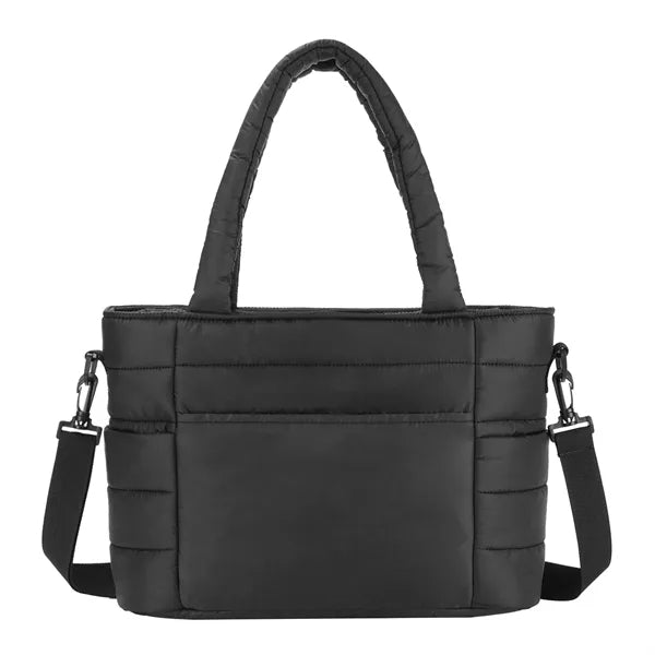 Stylish Puffer Insulated Cooler Tote