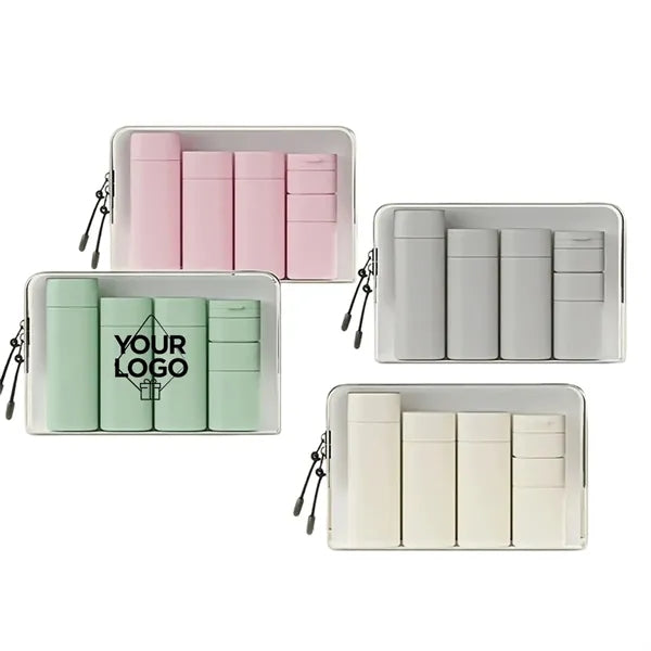 5 Pack Travel Cream Dispenser Bottles Refillable Containers